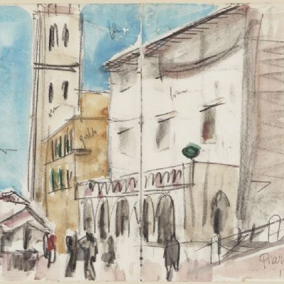 Piazza di Assisi, 15 agosto 1933